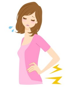 腰痛　イラスト